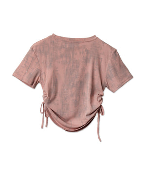 BUTTERFLYブローチラメT