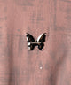BUTTERFLYブローチラメT