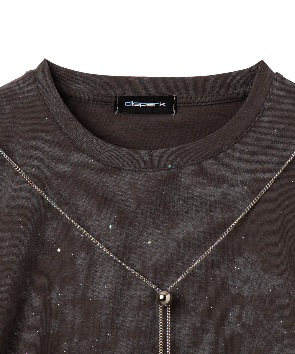 ストラップ付きタイダイT