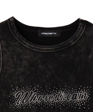 ヴィンテージウォッシュロゴタンク