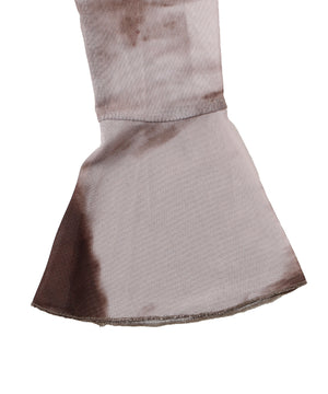 サイドギャザープリントロンT