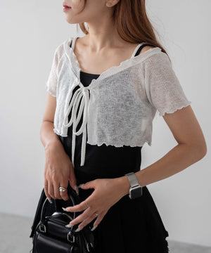 ホワイト 　モデル:155cm F着用