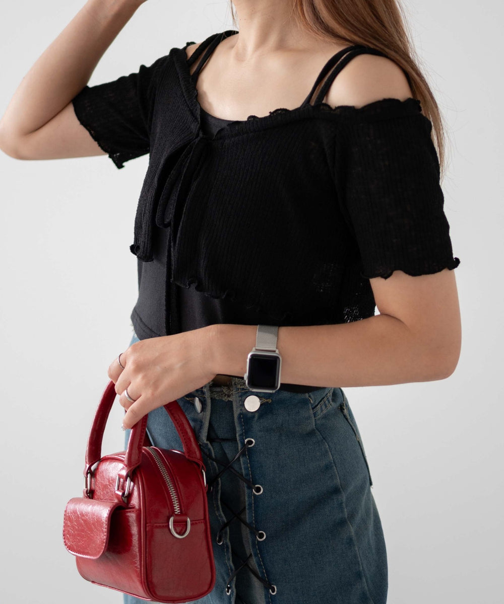 ブラック　モデル:155cm F着用