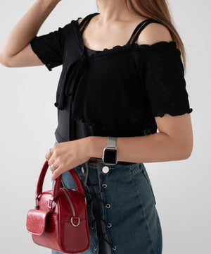 ブラック　モデル:155cm F着用