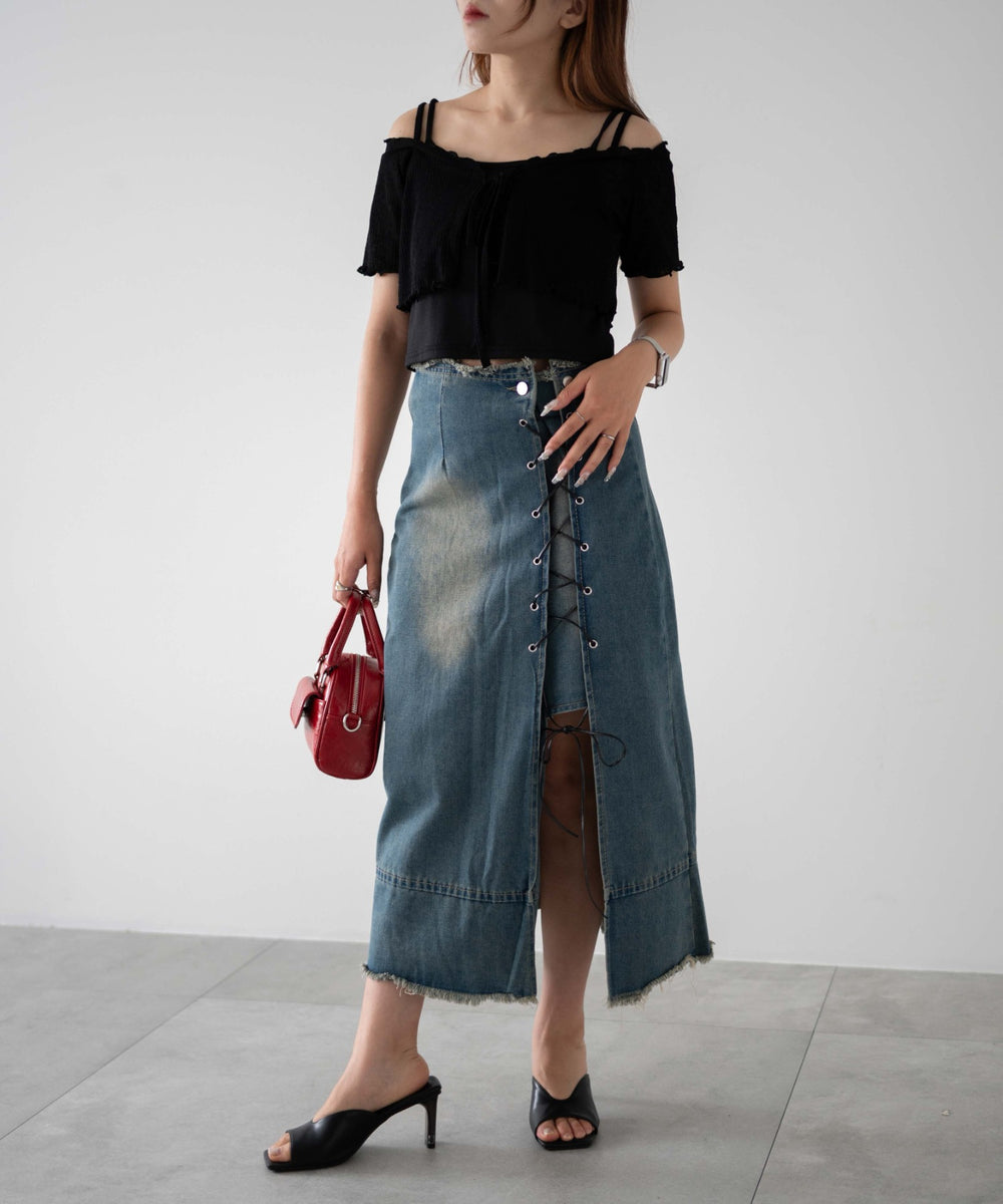 ブラック　モデル:155cm F着用