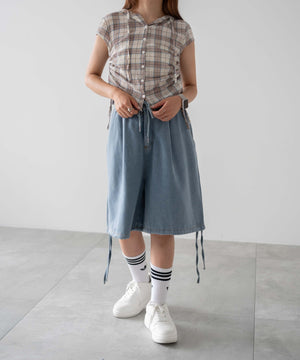 ホワイトアイボリー　モデル:155cm F着用