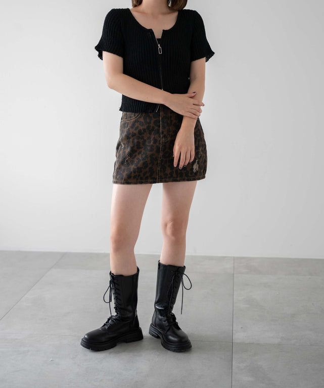 ブラック　モデル:155cm F着用