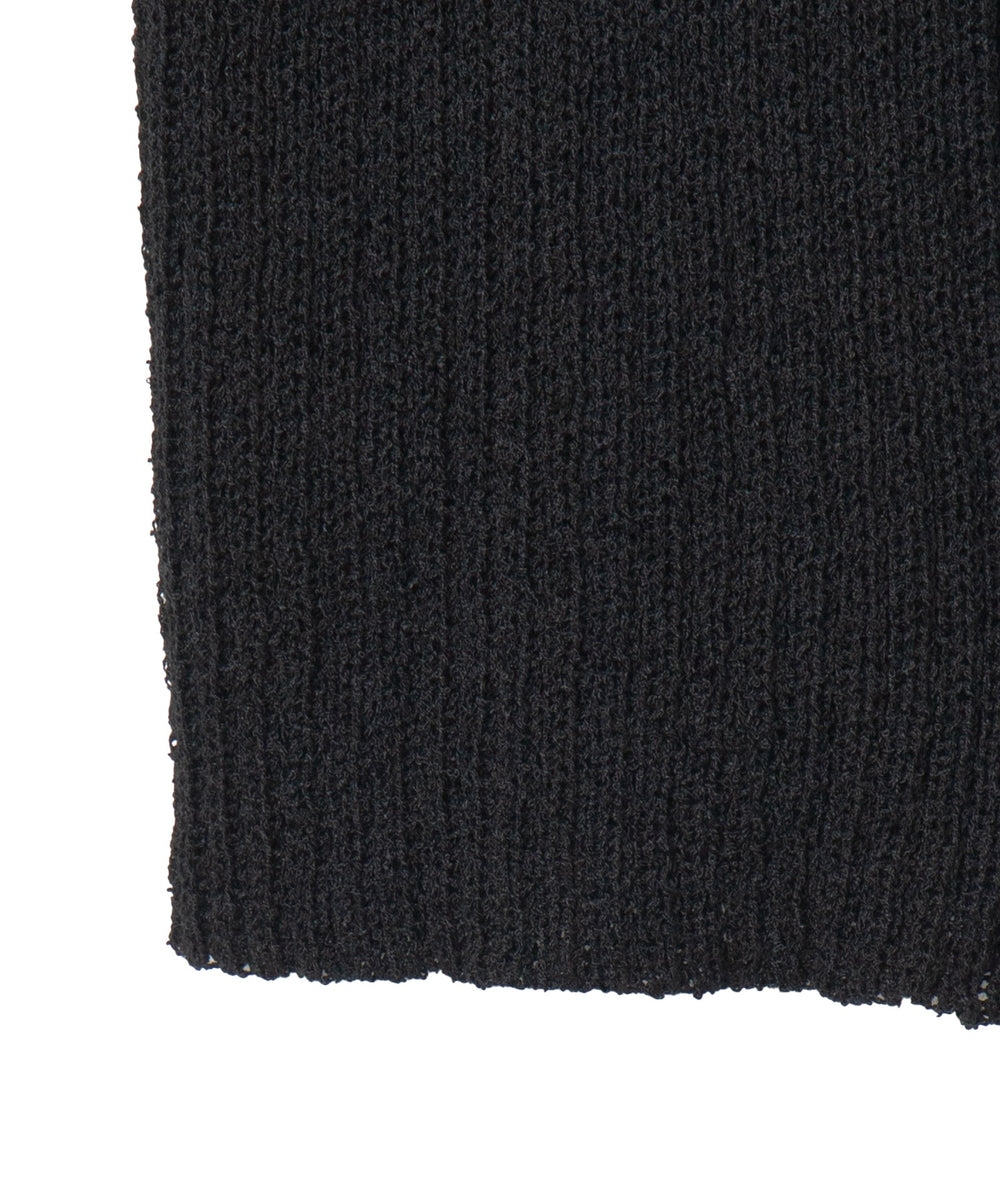 サマーWジップニット