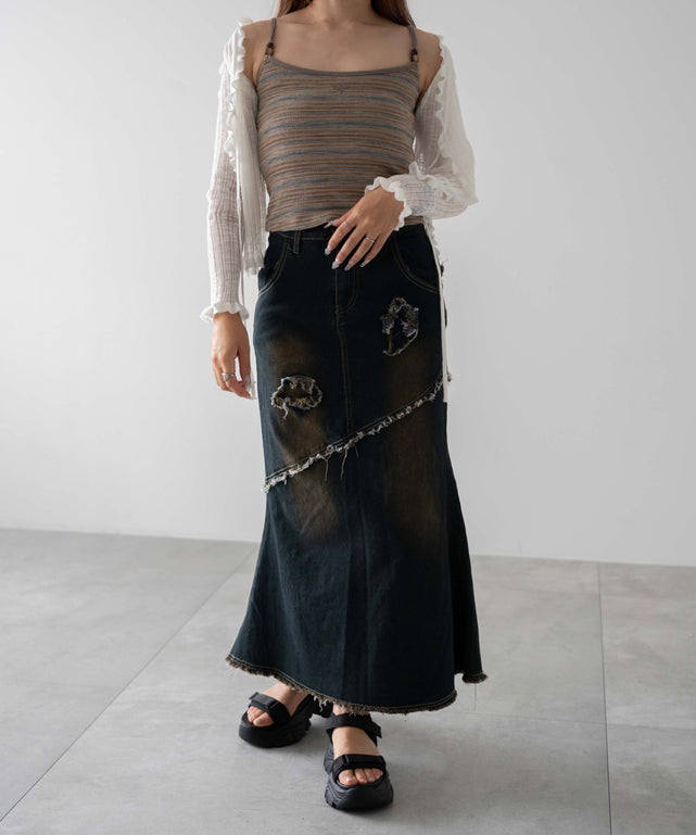 ベージュ　モデル：155㎝ F着用