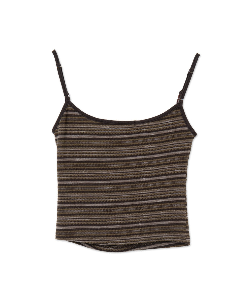 マルチストライプキャミ