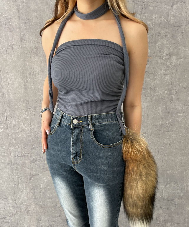 グレー　モデル:154cm F着用