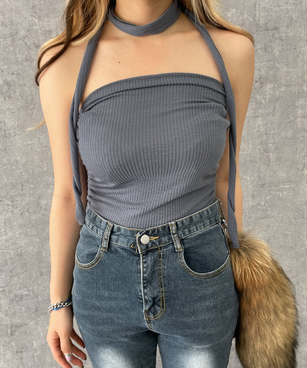 グレー　モデル:154cm F着用