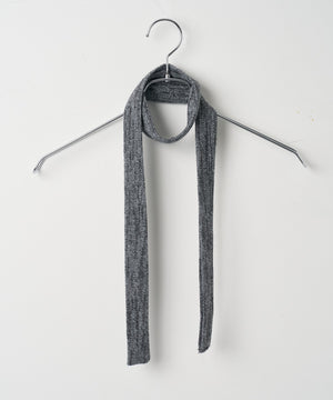 チョーカー付きスラブニットプルオーバー