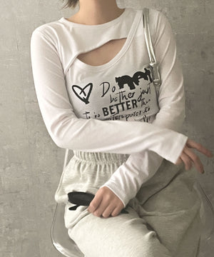 ホワイト 　モデル:155cm F着用