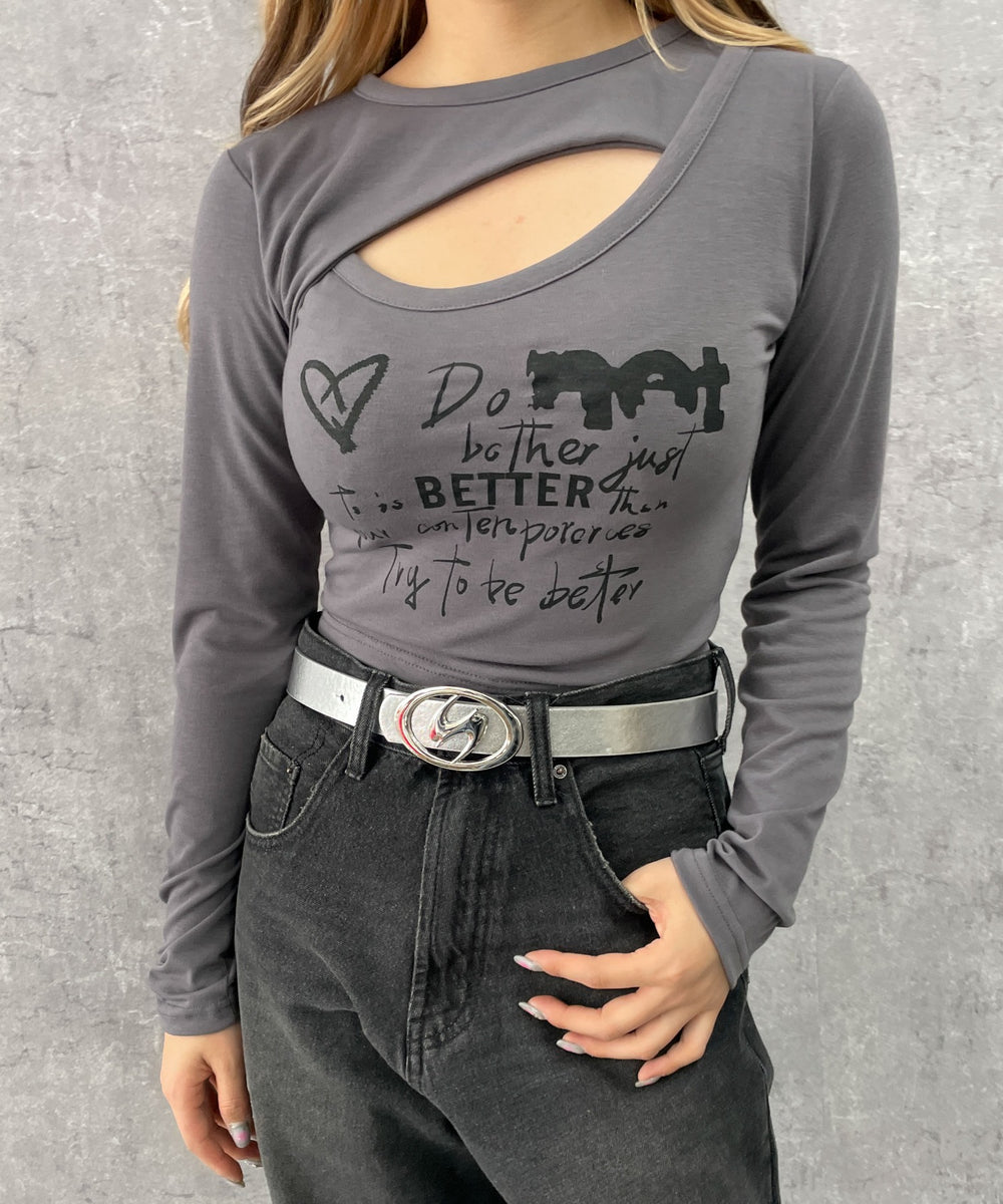 グレー 　モデル:154cm F着用