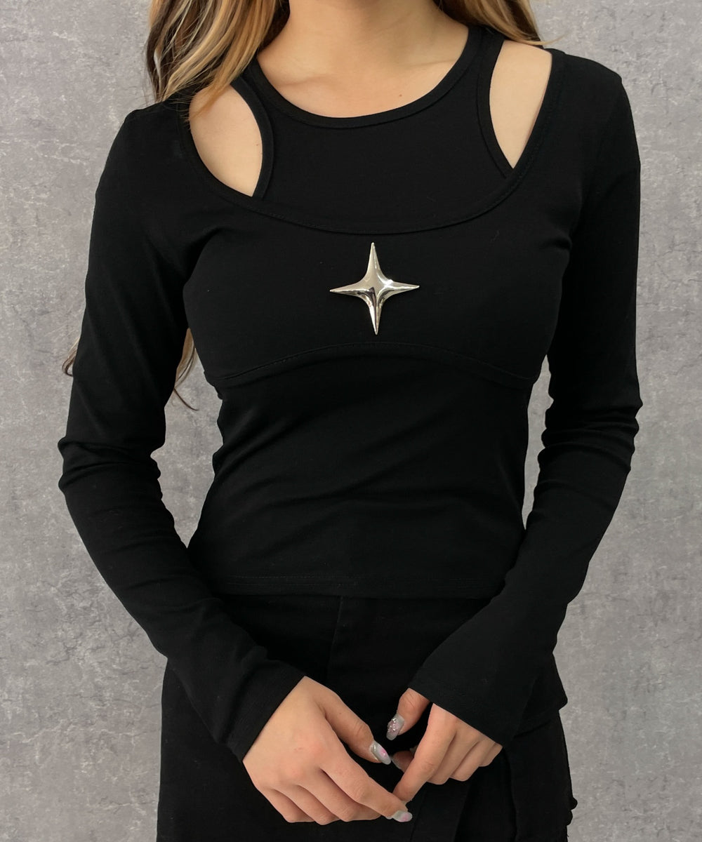 ブラック　モデル:154cm F着用