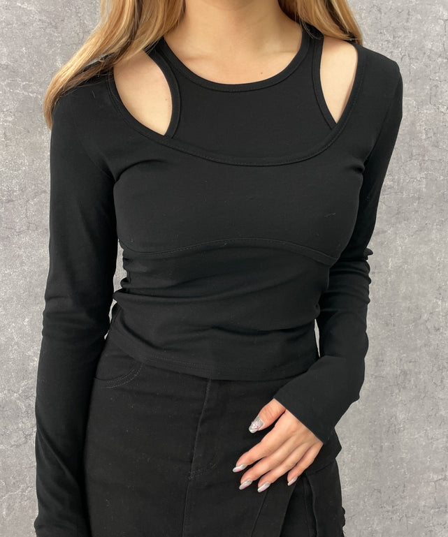 ブラック　モデル:154cm F着用