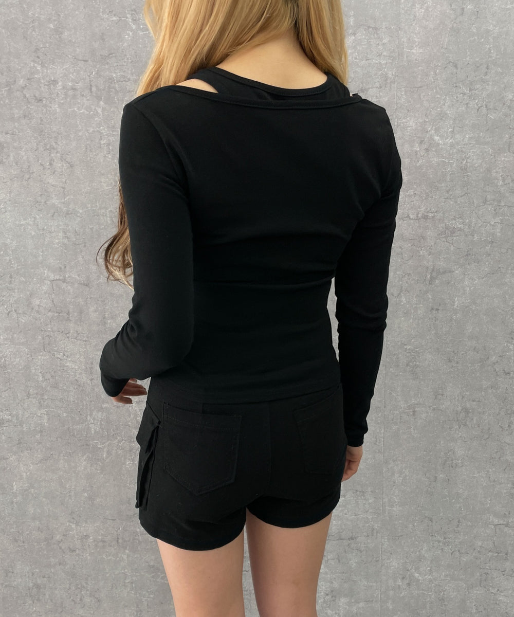 ブラック　モデル:154cm F着用