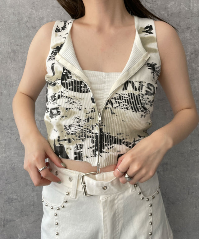 ホワイト 　モデル:155cm F着用