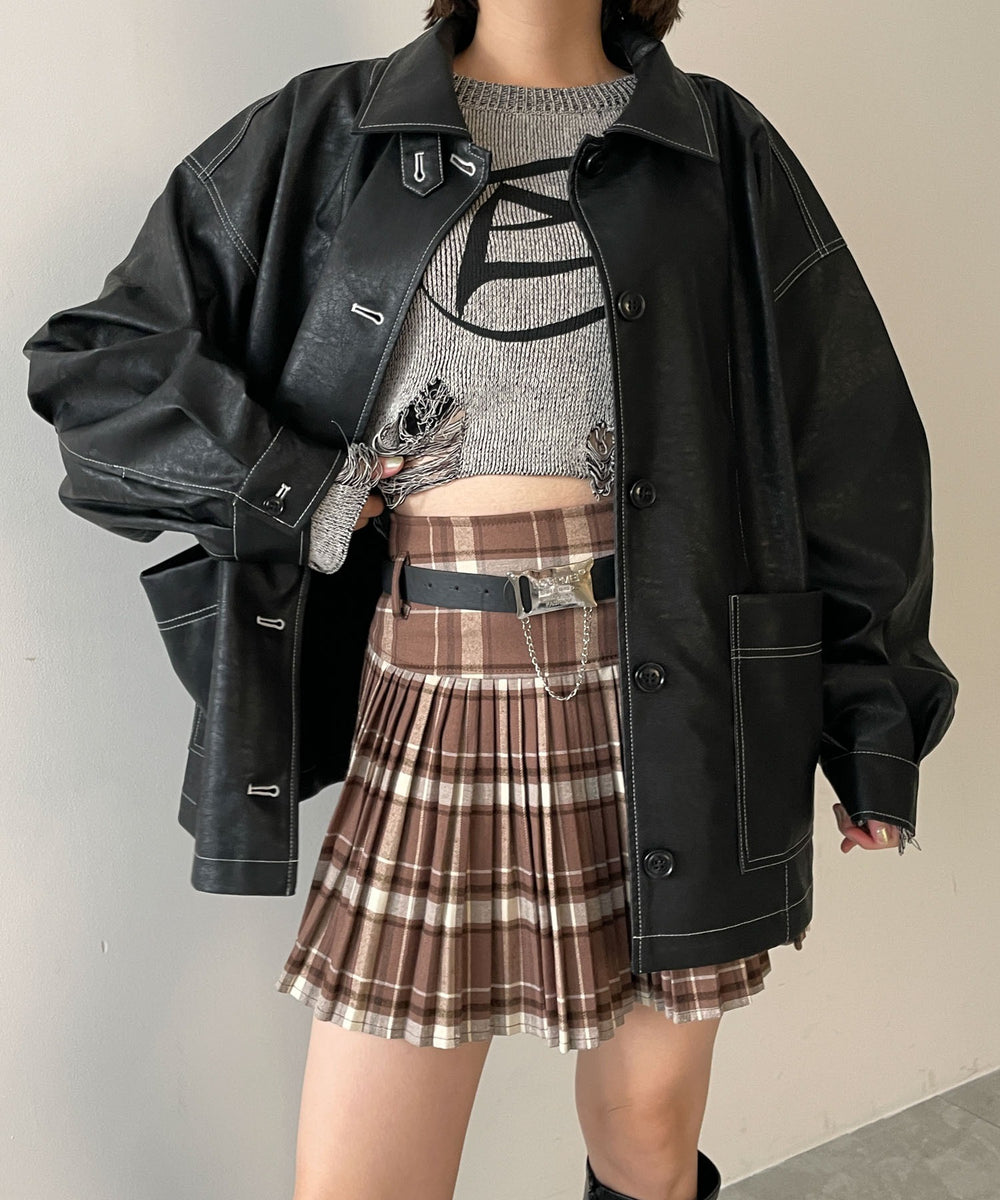 ブラック　モデル:155cm F着用