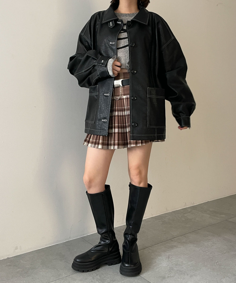 ブラック　モデル:155cm F着用