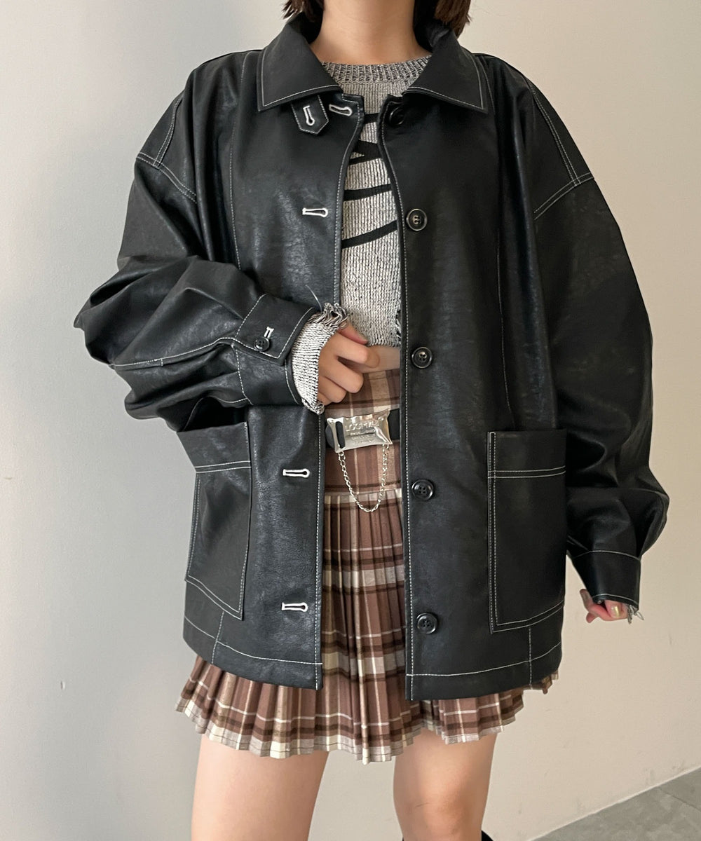 ブラック　モデル:155cm F着用