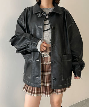 ブラック　モデル:155cm F着用