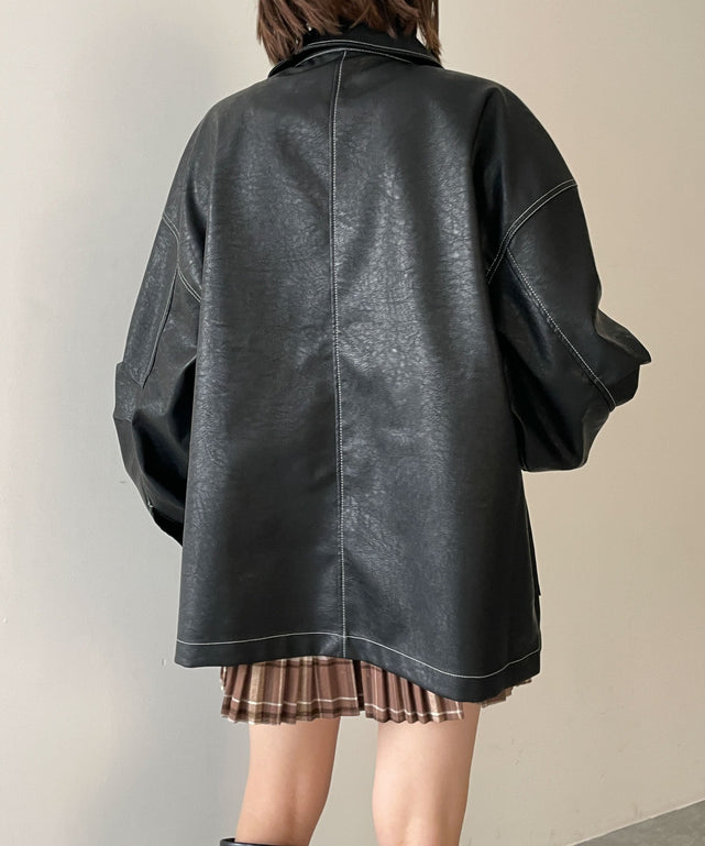 ブラック　モデル:155cm F着用