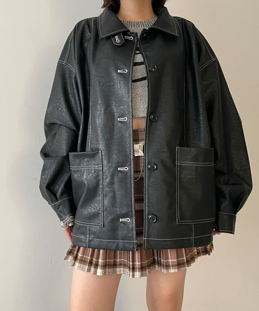 ブラック　モデル:155cm F着用