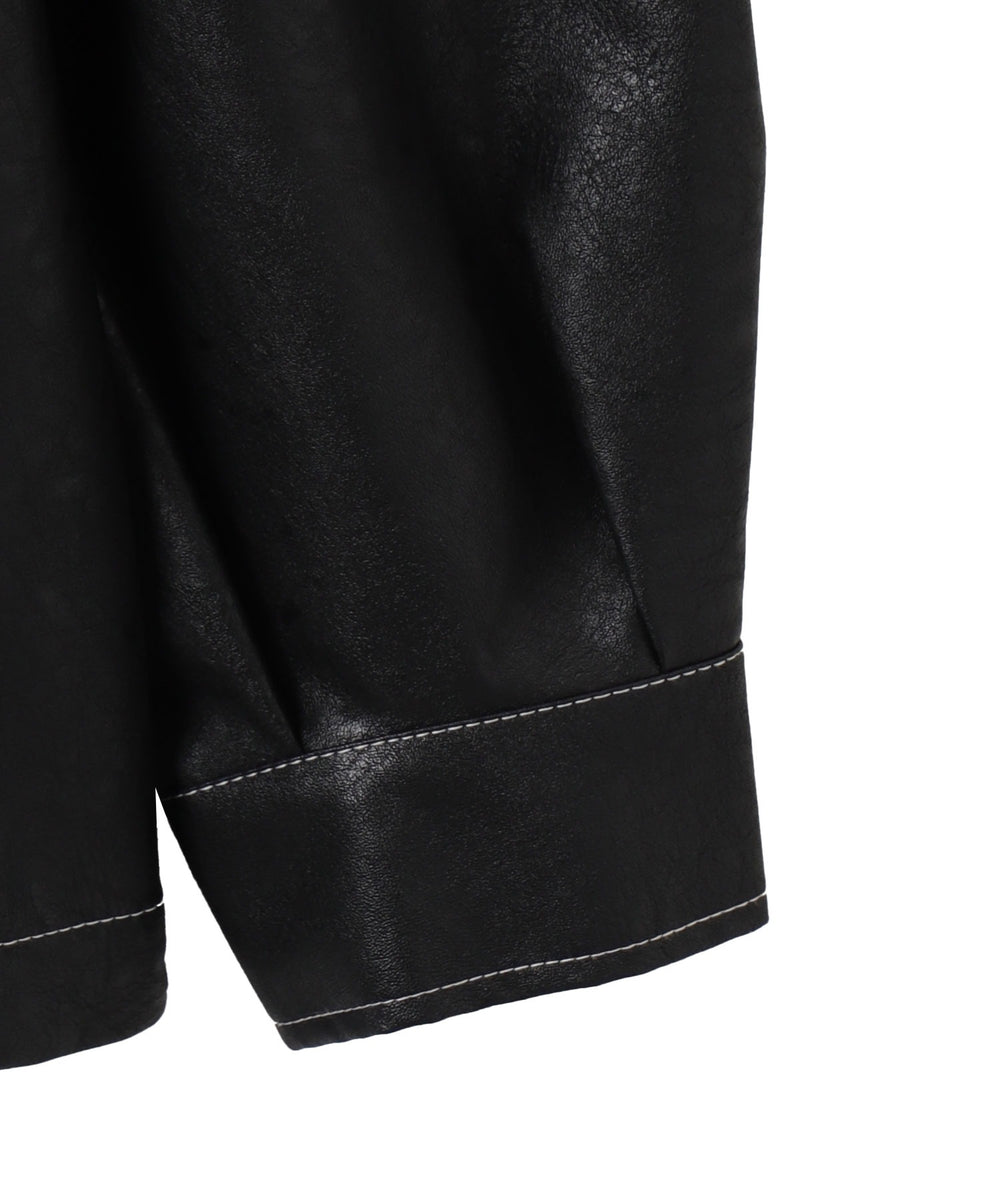 配色ステッチカバーオール