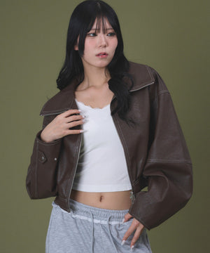 ブラウン モデル：160cm F着用