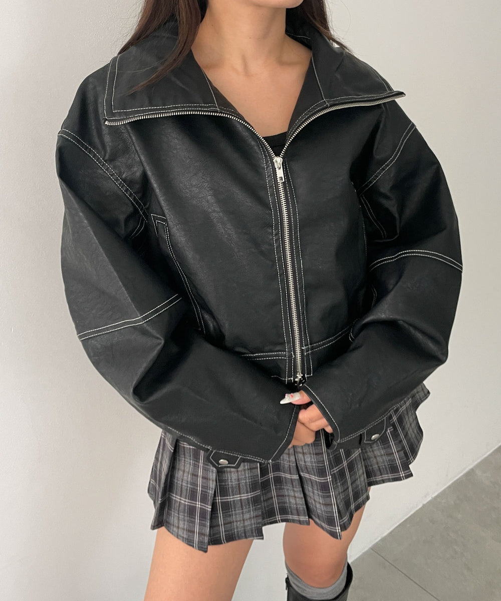 ブラック　モデル:155cm F着用