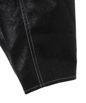 配色ステッチWZIPショートブルゾン