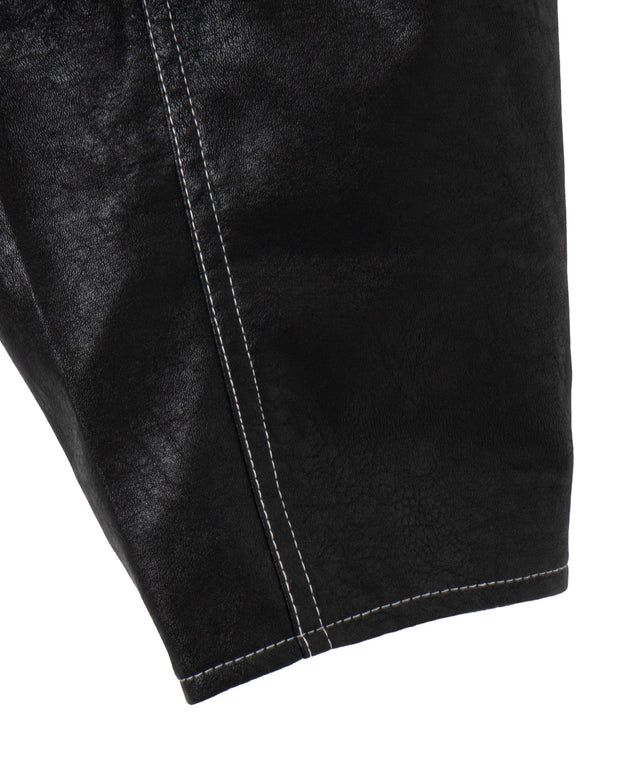 配色ステッチWZIPショートブルゾン