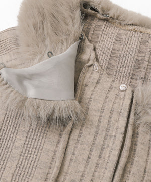 フロントフックFファーカーデ