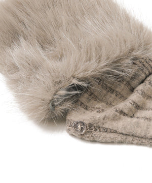 フロントフックFファーカーデ