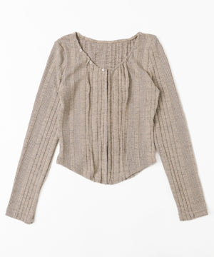 フロントフックFファーカーデ