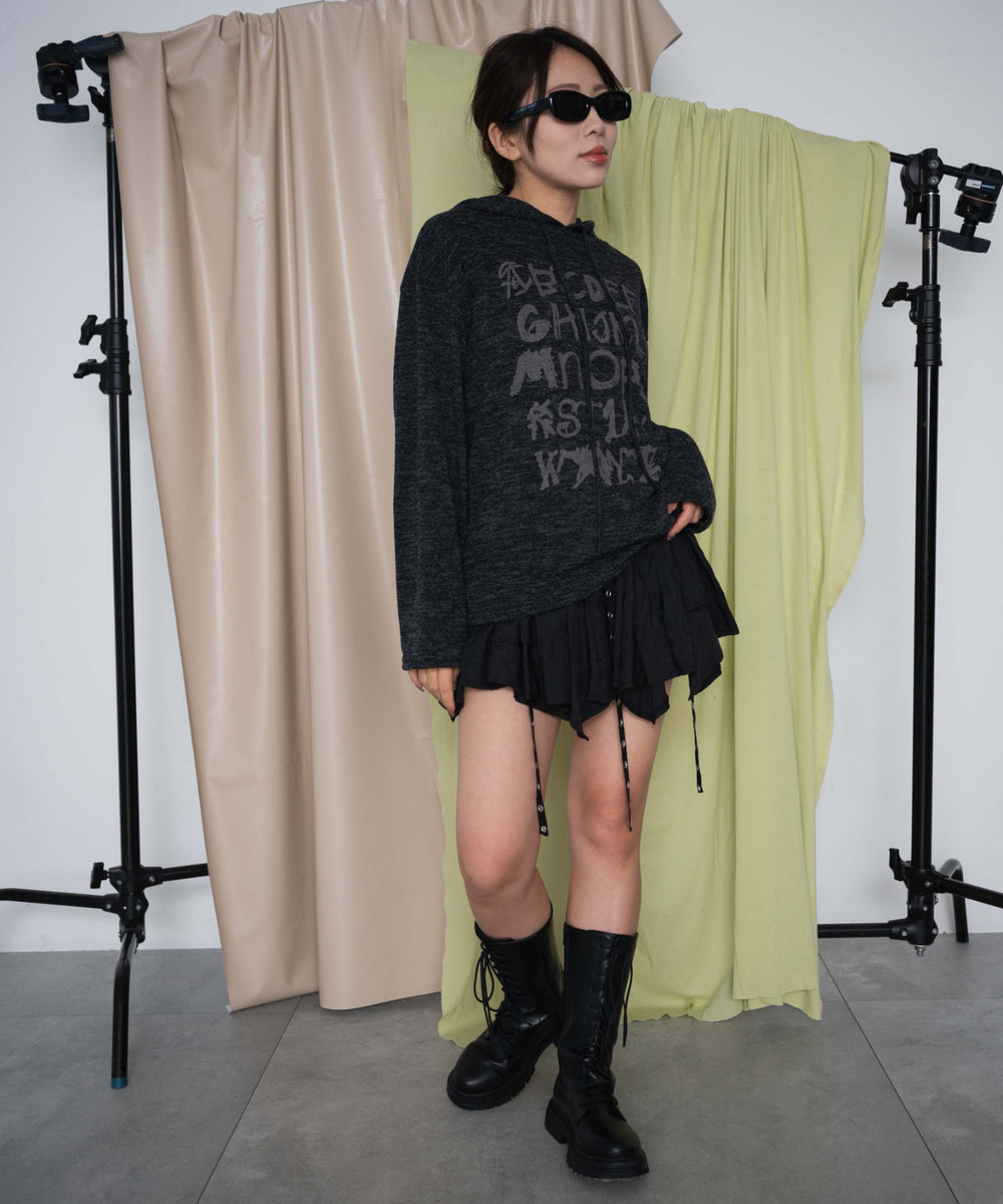 チャコール モデル：155cm F着用