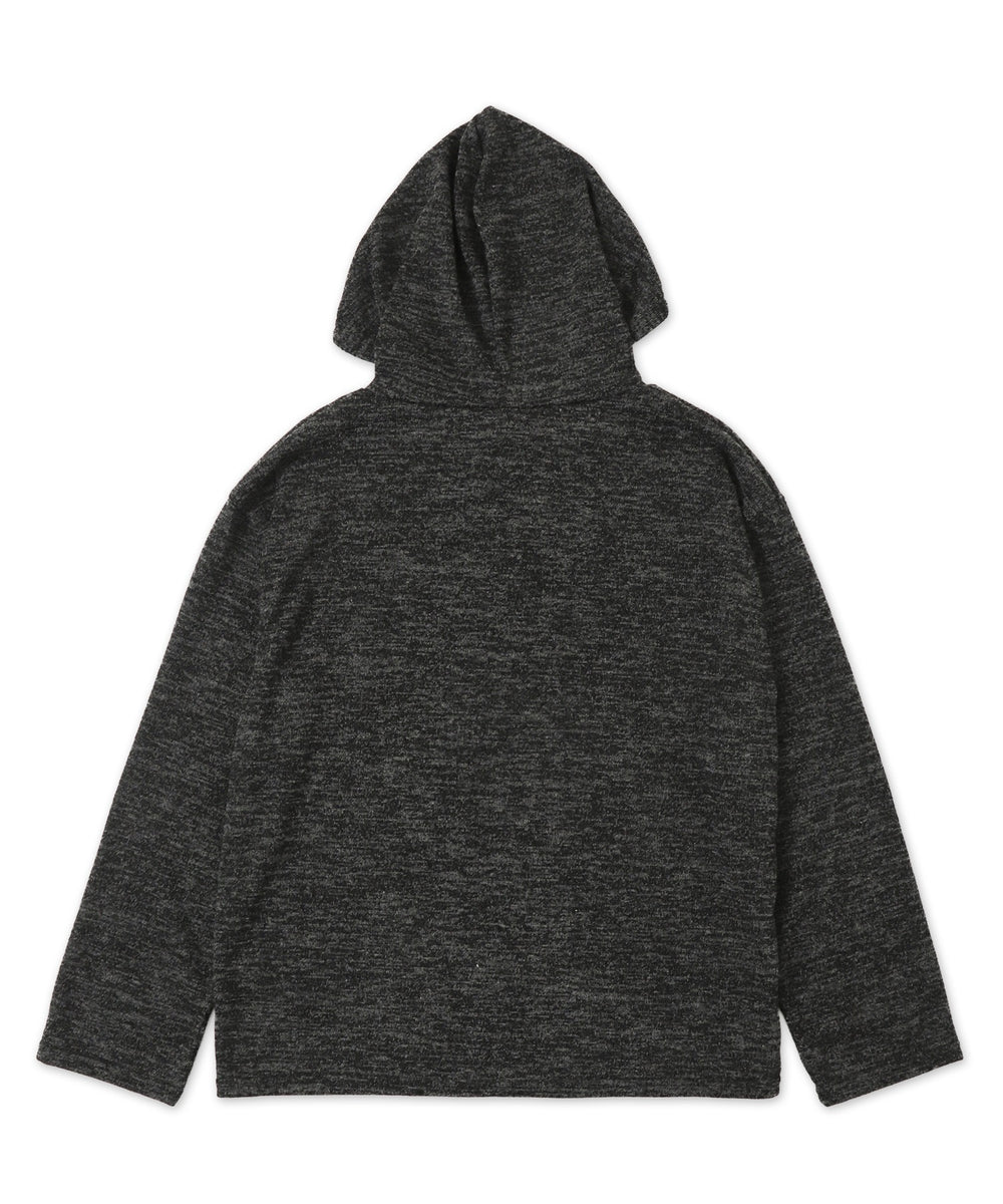 レタリングプリントパーカー