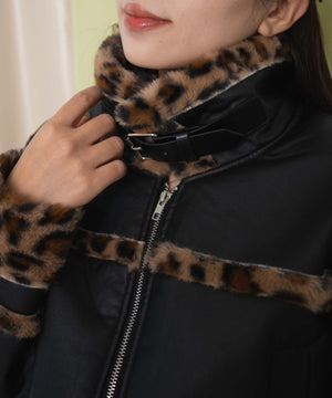 レオパード切替FムートンJKT
