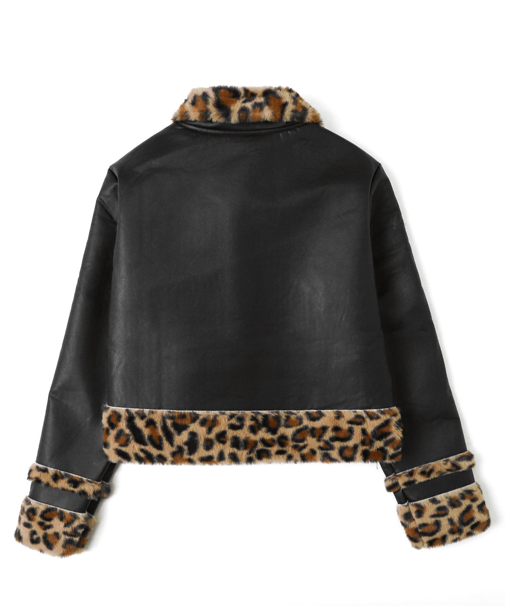 レオパード切替FムートンJKT