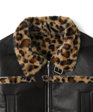 レオパード切替FムートンJKT