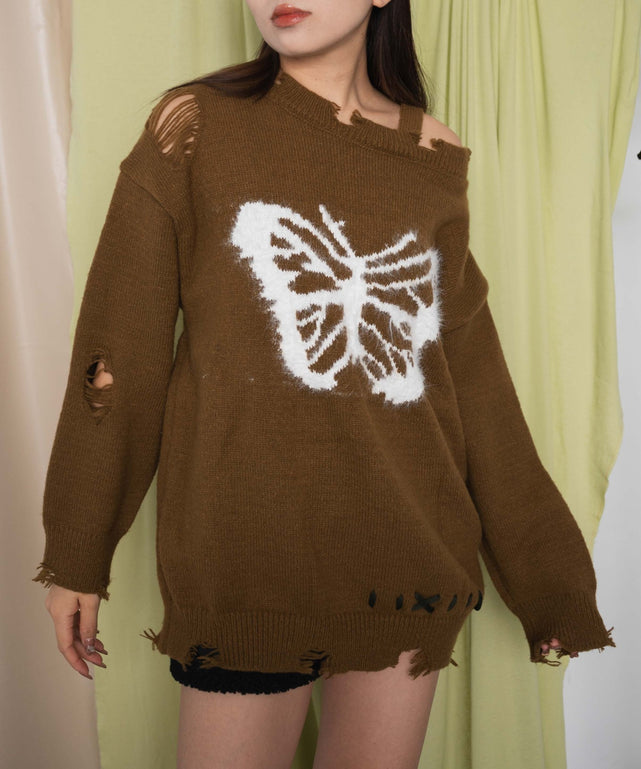 ブラウン モデル：155cm F着用