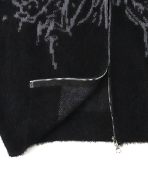 バタフライジップニット