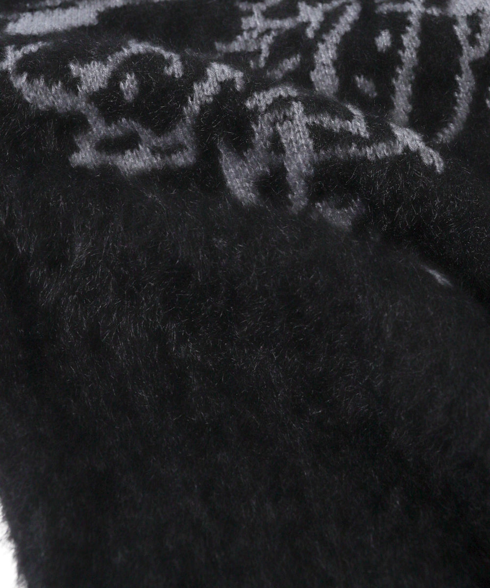 バタフライジップニット