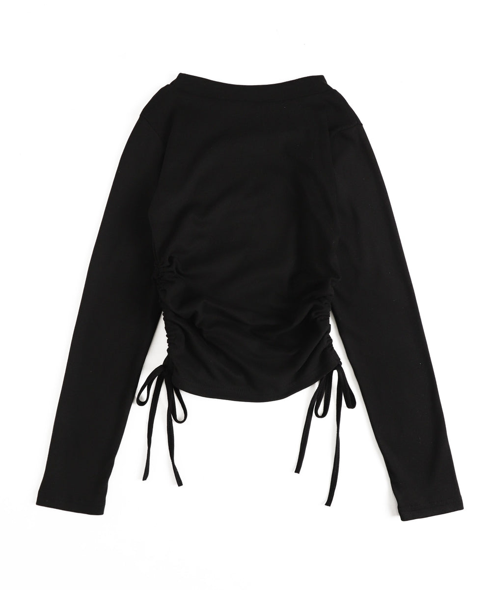 ハトメネックバタフライトップス