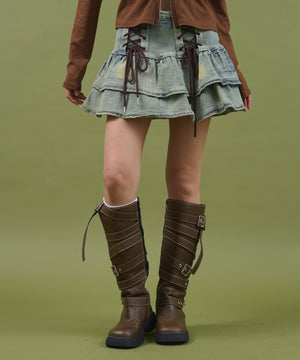 デニム淡 モデル：160cm S着用