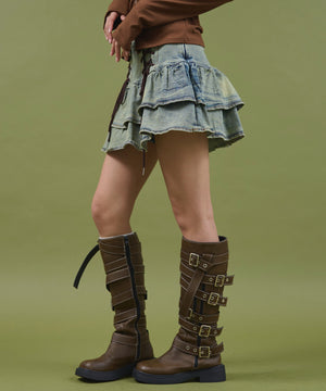 デニム淡 モデル：160cm S着用