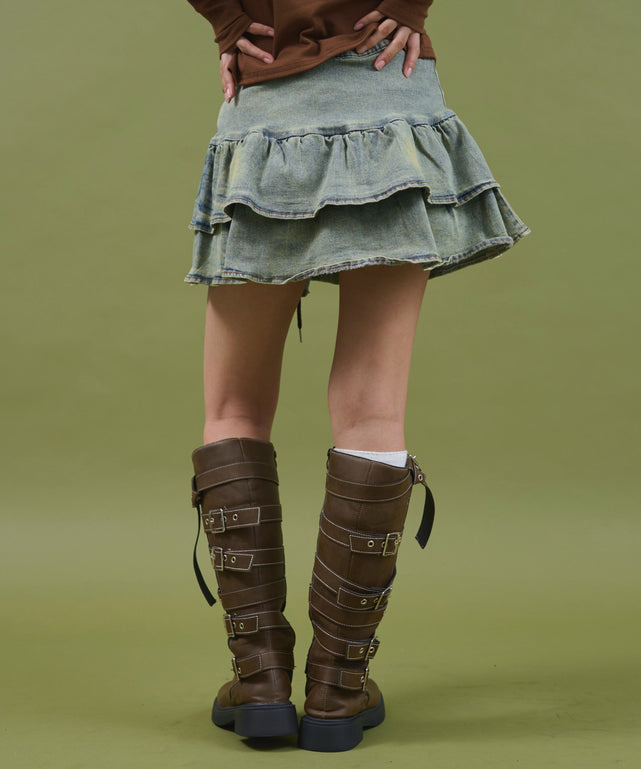 デニム淡 モデル：160cm S着用