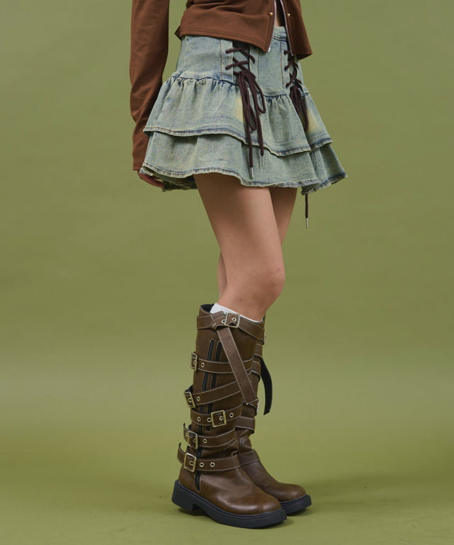 デニム淡 モデル：160cm S着用